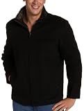 Marc New York Mens Wool Twill Stand Collar Open Bottom Jacket