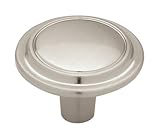 Brainerd P40052V-BSN-C 1-1/4-Inch Top Ring Round Cabinet Hardware Knob by Brainerd
