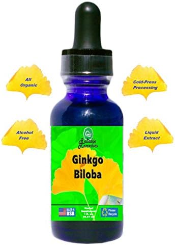 Ginkgo Biloba From "Reliable Remedies" High Potency! The Natural Way to Improve Memory, Clarity, & Concentration/ Heart Health/Circulation! Relieve Ringing Ears/Depression/Anxiety/Stress - Made in America! - Protect Yourself! 100% Money Back Guarantee!