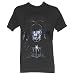 Batman Foil Retro Logo & Skull Mens T-Shirt by Junk Food, Large