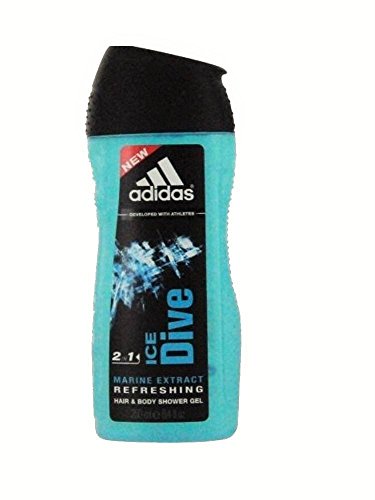 ADIDAS ICE DIVE by Adidas for MEN: SHOWER GEL 8.4 OZ (DEVELOPED WITH ATHLETES)