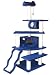 70 Cat Furniture Tree Condo House Scratcher Post Pet House F72-Blue