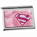 SUPERGIRL METAL NOTEPAD WITH PEN