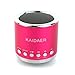 KD-MN02 Multi-functional Super Mini Audio Speaker Amplifier with TF/ USB Slot for PC Mobile Phone MP3 Player (Rose)
