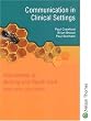 Foundations in Nursing and Health Care - Communication in Clinical Settings