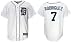 Rodriguez #7 Detroit Tigers Majestic Replica Home Jersey - Medium