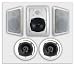 5 New In Wall or Ceiling Speakers Acoustic Audio HT-55