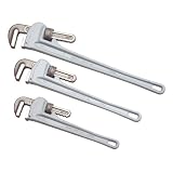 Michigan Industrial Tools MIT Tool 3 piece Aluminum Pipe Wrench Set
