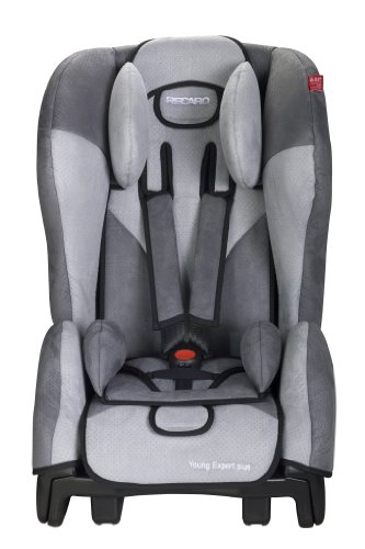 RECARO 6135.21003.66 - Young Expert plus - Autokindersitz Gruppe I (9-18 kg), von ca. 9 Monaten bis 4,5 Jahre, Farbe Bellini punched Asphalt/Grey
