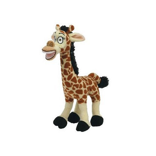 Childrens Toyshop  Toys : Ty Beanie Baby - Melman the Giraffe (Madagascar Movie Beanie)