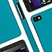 Empire KLIX Slim-Fit Hard Case for BlackBerry Z10 - Retail Packaging - Soft Touch Teal