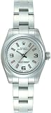 ROLEX｜ROLEX パーペチュアル 176200 シルバー アラビア（夜光ピンクバー） [並行輸入品]