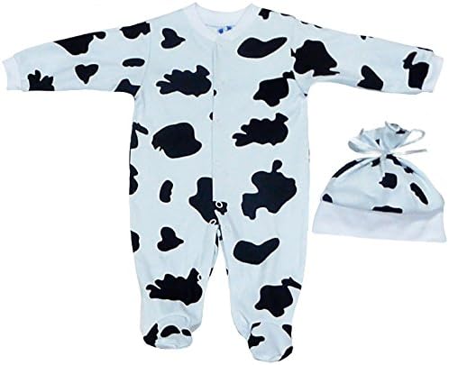 Baby Footies Pajamas Unisex Neutral for Infant Light Blue - Black