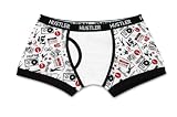 Hustler Lingerie Men's My Name Is Hustler Printed Cotton Boxer Briefs us$33.75 us$30.50