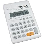 Handheld Talking Calculator with Alarm - English