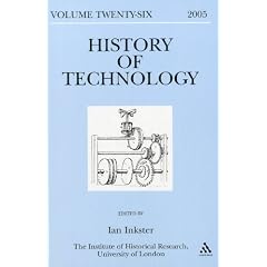 History of Technology 2005: Engineering Disasters v. 26
