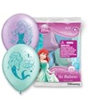 Pioneer National Latex Ariel 6 Count 12" Latex Balloons, Assorted
