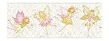 York Wallcoverings JE3548BSMP Friends Forever Fairy Garden Fairies 8-Inch x 10-Inch Wallpaper Border