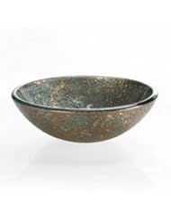 Home Improvement: Xylem RVE165SBC Reflex Vessel Sink, Blue/Copper Storm - Xylem