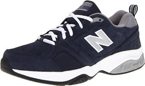 New Balance Men's MX623 Cross-Training Shoe,Navy/White,9.5 4E US