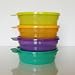 Tupperware Microwave Cereal Bowl Set. Rainbow Colors Tupperware Microwave Cereal Bowl Set. Rainbow Colors