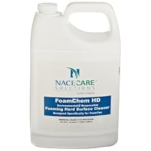 NaceCare 8020950 FoamChem Foaming Hard Surface Restroom Cleaner, 1 Gallon Container (Pack of 4)