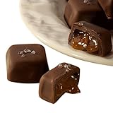 Philadelphia Candies Vanilla Sea Salt Caramels, Milk Chocolate Net Wt 1 lb