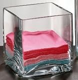 CUBE VASE - CUBE CRYSTAL VASE - vase