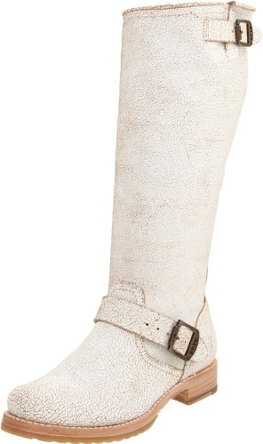 FRYE Women’s Veronica Slouch 76610 Knee-High Boot,White,8 M US Reviews