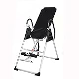 FDS New Inversion Table Deluxe Fitness Chiropractic Table Back Pain Relief Exercise