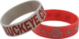 Forever Collectibles NCAA Ohio State Bulky Bandz Bracelet 2-Pack