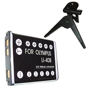 HQRP Replacement Li-40B Li-42B Premium Battery for Olympus Stylus 780, 770 SW, 760, 750,... by HQRP