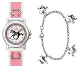 Club Horse Pink Watch Set & Bracelet  A65146S14A