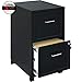 Lorell File Cabinet, Black