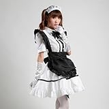 TOMSUIT Lovely Lolita Palace maid Adult Halloween Costumes, L