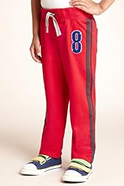 Cotton Rich Straight Leg Striped Joggers