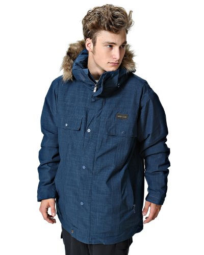 Quiksilver winter jacket-Blue-Large Bestseller