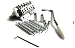 Chrome Tremolo System for Fender Strat: 2 pivot point 10.5mm pitch