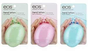 EOS Hand Lotion Pack: Berry Blossom, Cucumber & Petals, 1.5 Oz.