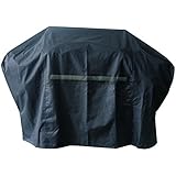 iCOVER 70 Inch Heavy-Duty water proof patio outdoor black BBQ Barbecue Smoker/Grill Cover G21606 for weber char-broil Brinkmann Nexgrill