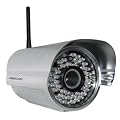 Foscam - FI8905W Cam�ra IP de surveillance �tanche pour exterieur Grand Angle avec vision de nuit - WiFi - Argent�e