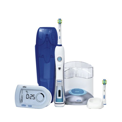 Braun Oral-B Triumph 9900, elektrische Premium-Zahnbürste, mit Smart Guide