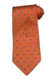 Auburn University Tigers 1 Tone Necktie Orange