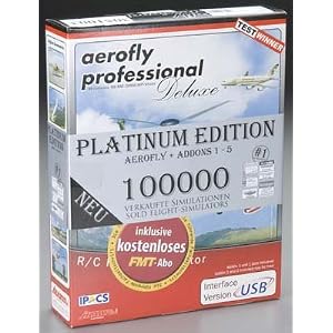 AeroFly Pro Deluxe RC Sim w/Tx Interface Windows