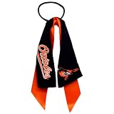 MLB Baltimore Orioles Streamer Ponytail Holder