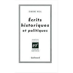 Ecrits historiques et politiques
