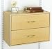 Rubbermaid Configurations 2 Drawer Hanging Unit, Maple, #3E30