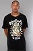 LRG The World Champs Tee in Black,T-shirts for Men