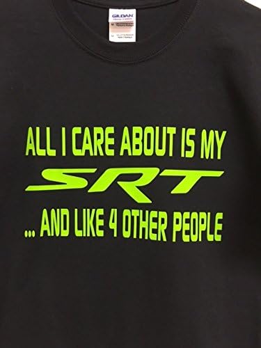 Dodge SRT Black Cotton Tee Shirts (2XL)