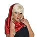 Lady GAGA Red Head Scarf, Officially Licensed Lady Gaga Red Headscarf